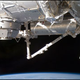 Illustration for article titled A Robotic Arm in Space Mixes Brawn and Beauty